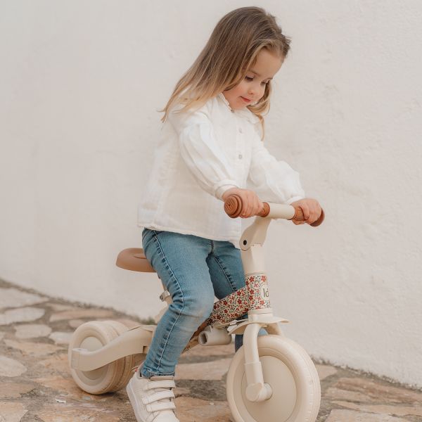 Little Dutch 4-in-1 Driewieler - Off White