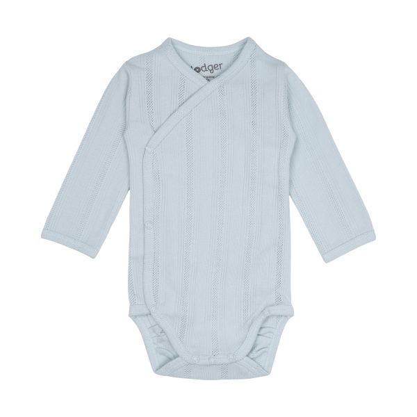 Lodger Romper Lange Mouw Pointelle - Maat 56 - Air