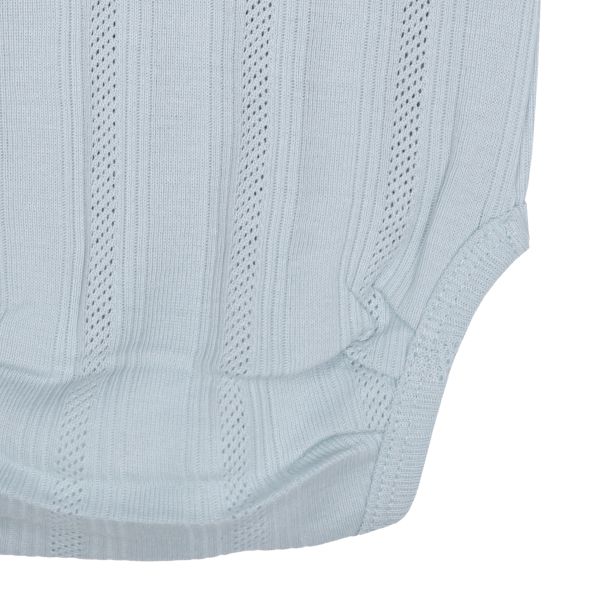 Lodger Romper Lange Mouw Pointelle - Maat 56 - Air
