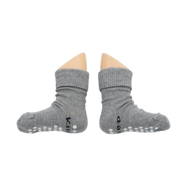 KipKep Blijf-Sokjes - 12-18 Mnd - Antislip - 1-Pack - Grey KipKep Blijf-Sokjes - 12-18 Mnd - Antislip - 1-Pack - Grey