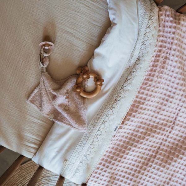 Koeka Amsterdam Wafel Ledikantdeken - Maat 100 x 150 - Cotton Fleece - Candy Koeka Amsterdam Wafel Ledikantdeken - Maat 100 x 150 - Cotton Fleece - Candy