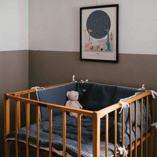 Koeka Amsterdam Boxbumper - Wafel - Bluestone Koeka Amsterdam Boxbumper - Wafel - Bluestone