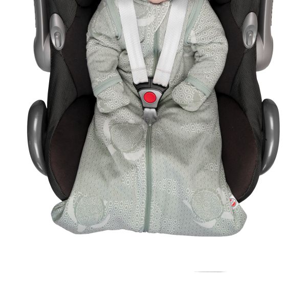 Lodger Slaapzak Hopper Met Afritsbare Mouwen - Maat 86/98 - Matcha Silk