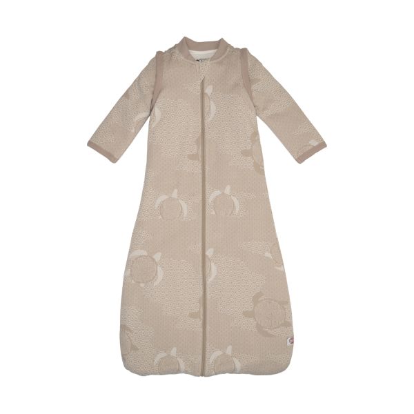 Lodger Slaapzak Hopper Met Afritsbare Mouwen - Maat 86/98 - Matcha Beige 