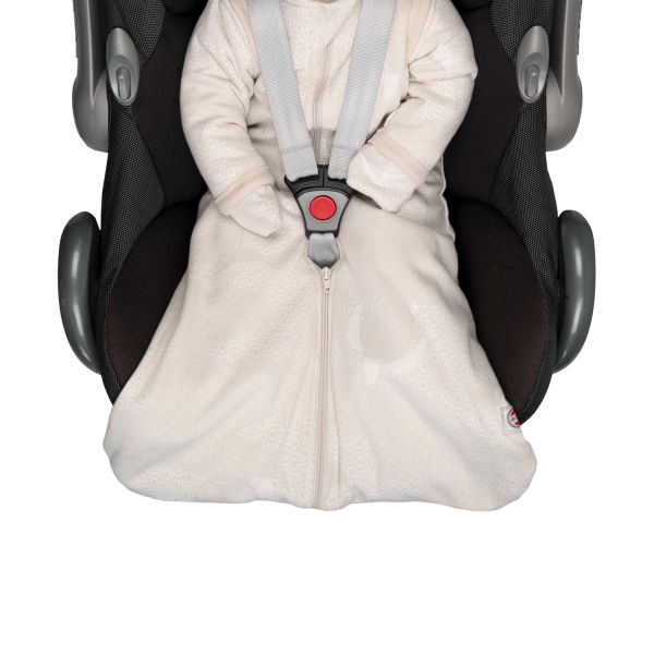 Lodger Slaapzak Hopper Met Afristbare Mouwen - Maat 68/80 - Matcha Birch