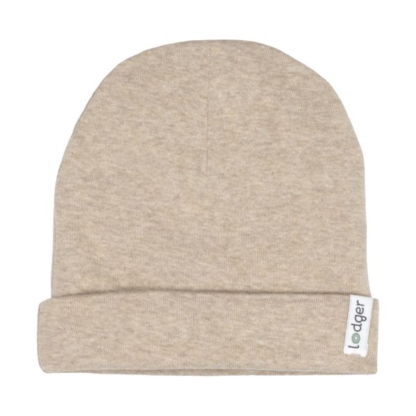 Lodger Mutsje - 0-6 mnd - Melange Beige Lodger Mutsje - 0-6 mnd - Melange Beige
