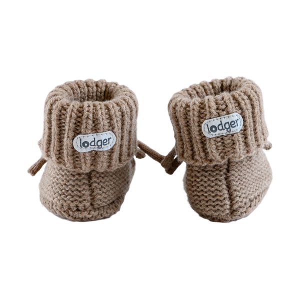 Lodger Slofjes Merino Wool Buffalo 6-12M Lodger Slofjes Merino Wool Buffalo 6-12M