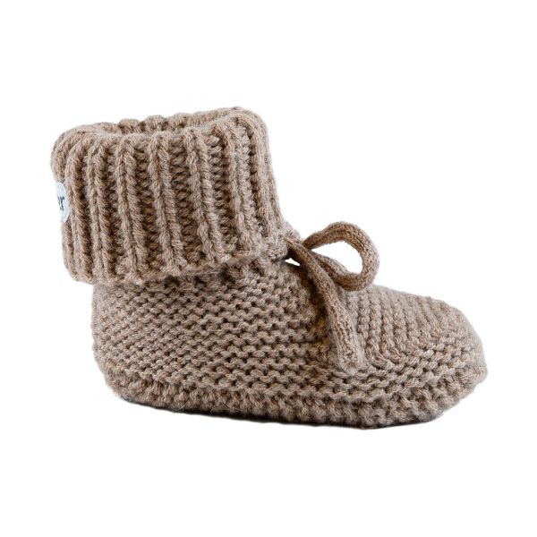 Lodger Slofjes Merino Wool Buffalo 6-12M Lodger Slofjes Merino Wool Buffalo 6-12M