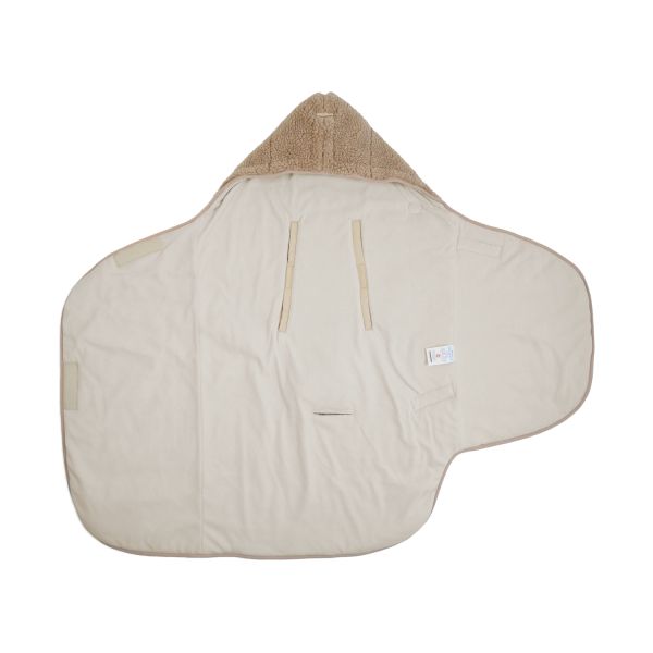 Lodger Wrapper Teddy Beige One Size



