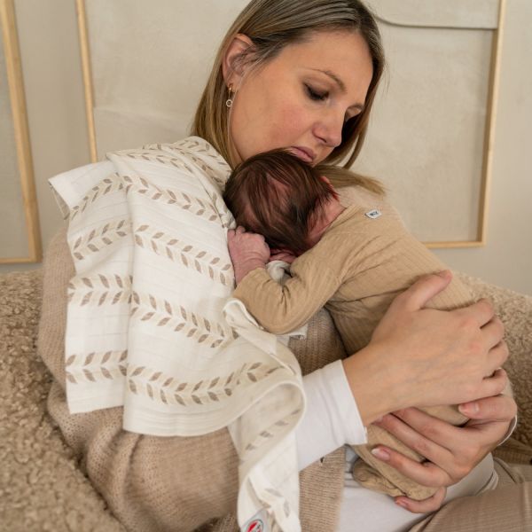 Lodger Swaddler Solid Matcha Birch 3-Pack 70x70