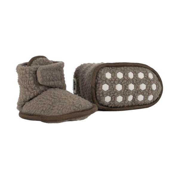 Lodger Slofjes Teddy Fleece Buffalo 0-3M