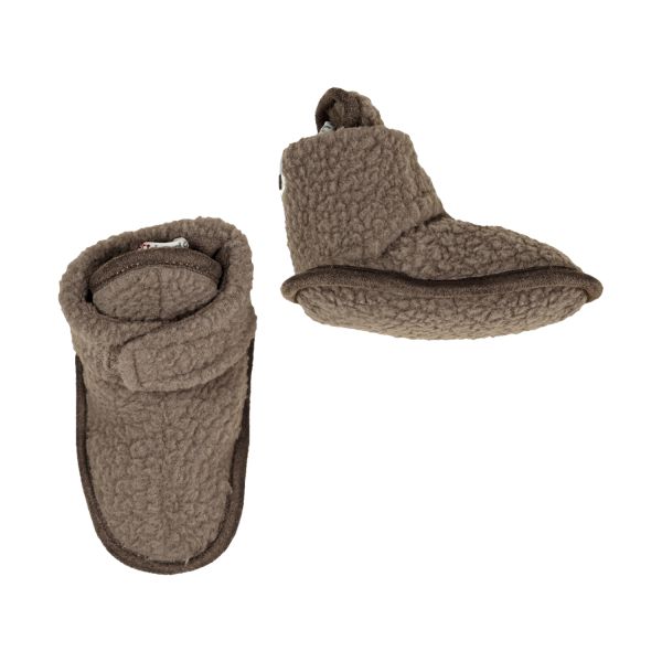 Lodger Slofjes Teddy Fleece Buffalo 0-3M