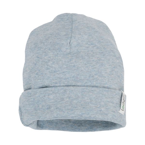 Lodger Melange Mutsje - 0-6mnd - Blue Fogg