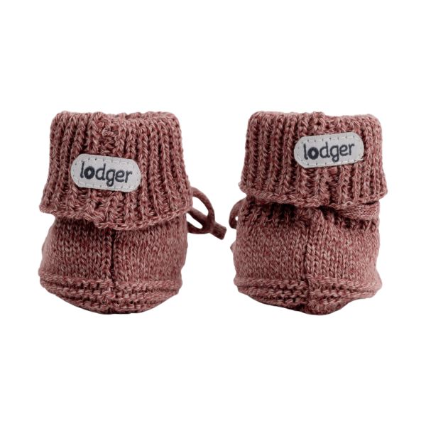 Lodger Slofjes Gebreid Met Kabel - 0-6mnd - Rebel Lodger Slofjes Gebreid Met Kabel - 0-6mnd - Rebel