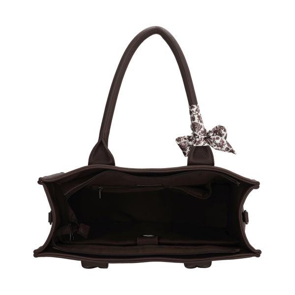 Charm London Laptoptas / Luiertas - Bond - Donkerbruin Charm London Laptoptas / Luiertas - Bond - Donkerbruin