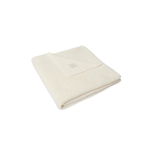 Jollein Ledikantdeken Basic Knit Ivory 100 x 150 cm Jollein Ledikantdeken Basic Knit Ivory 100 x 150 cm