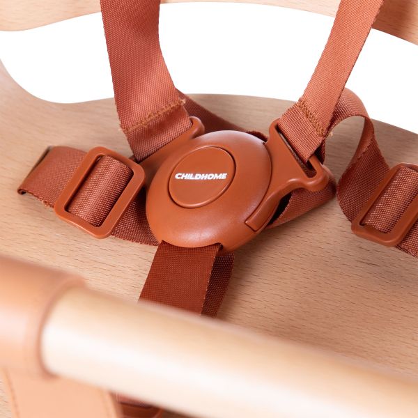 Childhome Evowood Chair Natural/Rust Childhome Evowood Chair Natural/Rust