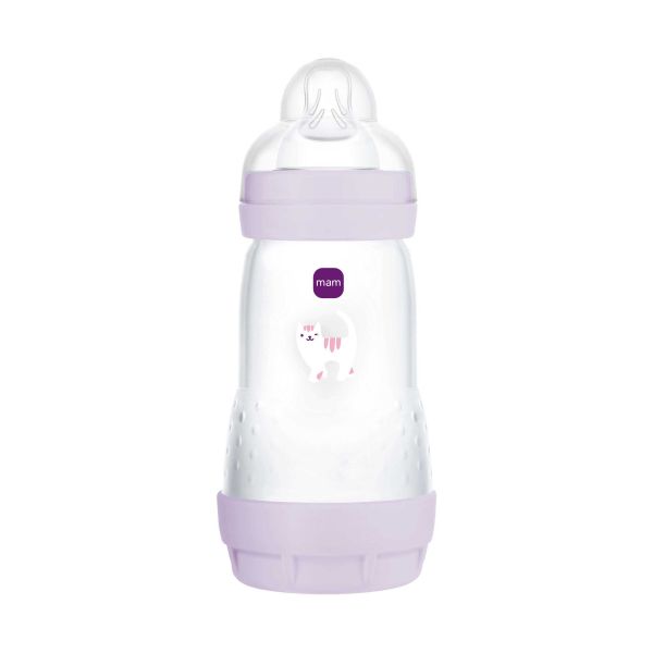 MAM Easy Start Anti-Colic Babyfles - 260 ml - Lila MAM Easy Start Anti-Colic Babyfles - 260 ml - Lila