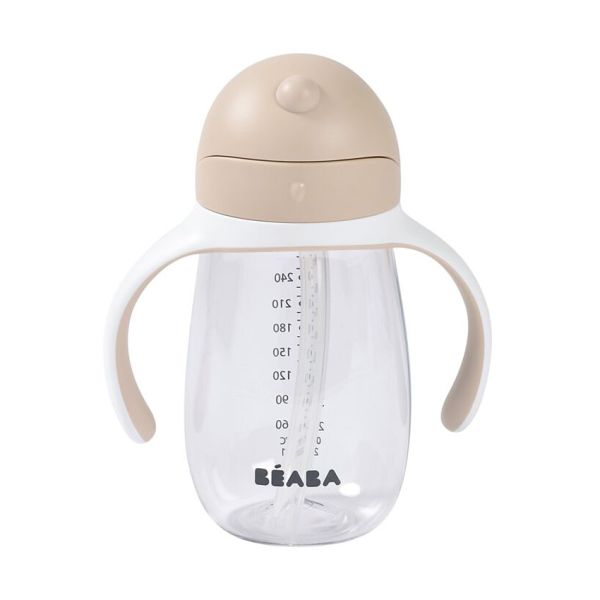 Beaba Drinkbeker Met Rietje - 300 ml - Clay