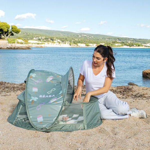Beaba Anti UV Tent Breezynest - 0/24 M - Kaki Beaba Anti UV Tent Breezynest - 0/24 M - Kaki