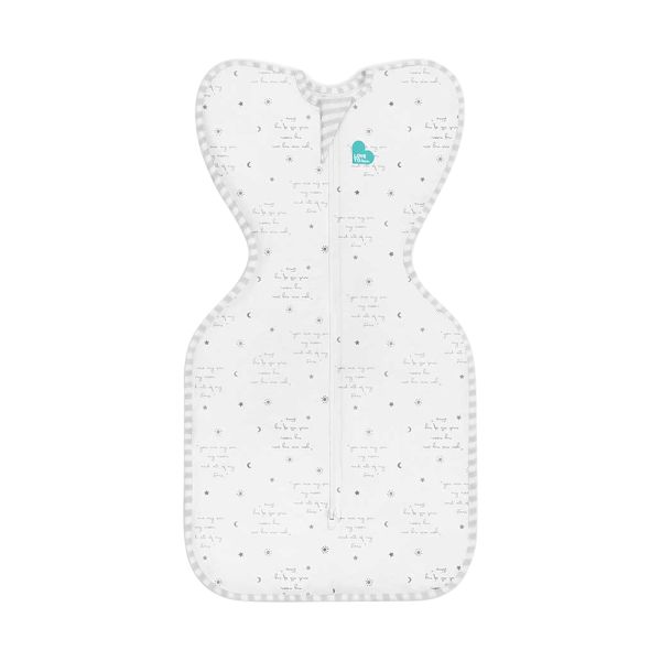 Love to Dream™ Swaddle Up™ 0.2 TOG - Fase 2 - Maat M - White You Are My Love to Dream™ Swaddle Up™ 0.2 TOG - Fase 2 - Maat M - White You Are My