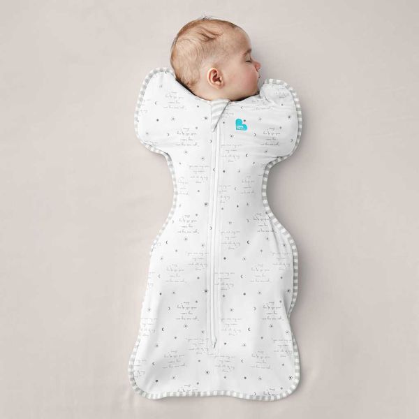Love to Dream™ Swaddle Up™ 0.2 TOG - Fase 2 - Maat M - White You Are My Love to Dream™ Swaddle Up™ 0.2 TOG - Fase 2 - Maat M - White You Are My