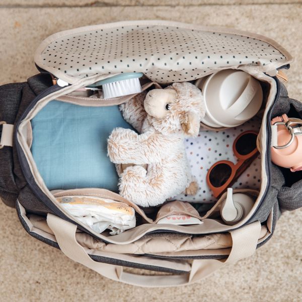 Beaba Sydney II Verzorgingstas - Dark Heather Grey