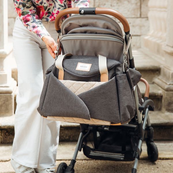 Beaba Sydney II Verzorgingstas - Dark Heather Grey