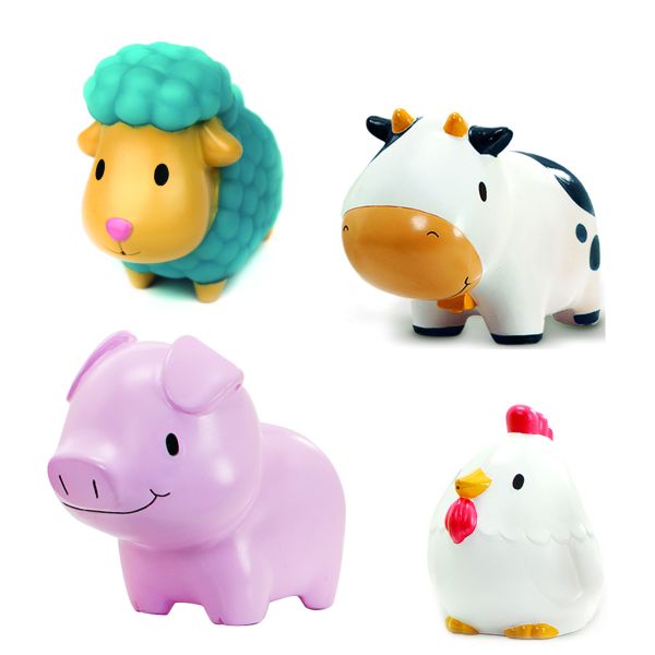 Munchkin Squirtin Barnyard Friends 4 Stuks Munchkin Squirtin Barnyard Friends 4 Stuks