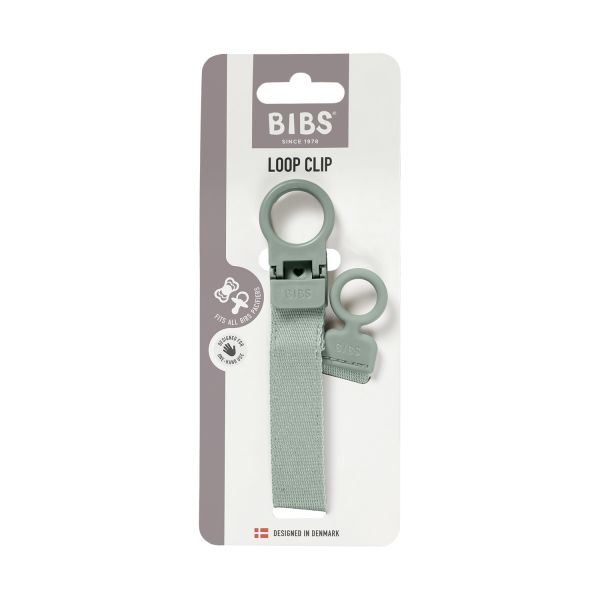 BIBS Clip Loop Speenkoord - Sage