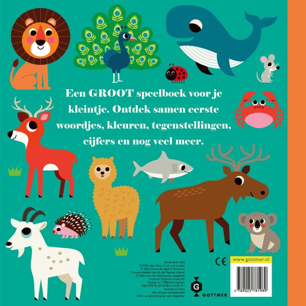 Gottmer Mijn Grote Speelboek – Dieren Gottmer Mijn Grote Speelboek – Dieren