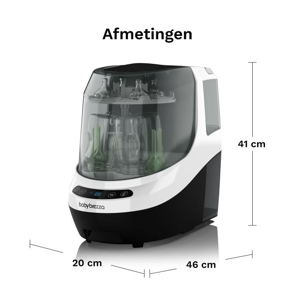 Baby Brezza Bottle Washer Pro - Black / White