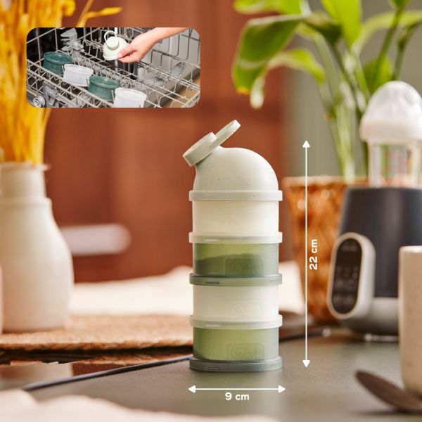 Babymoov Melkpoederdoos - Green Sage 
