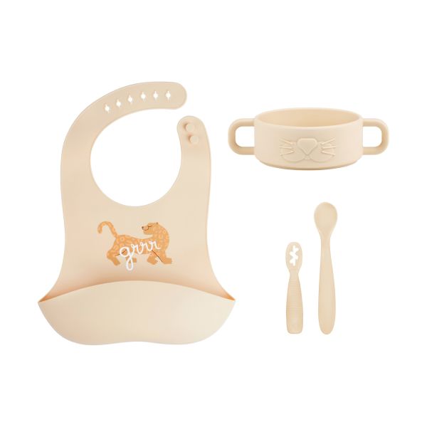 Babymoov Baby First Meal Mini Set - Roar Babymoov Baby First Meal Mini Set - Roar
