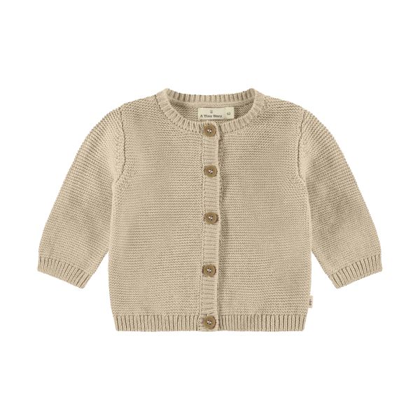 A Tiny Story Vest Oatmeal Melange 62 A Tiny Story Vest Oatmeal Melange 62