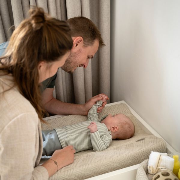 Baby's Only Sierra Aankleedkussenhoes - 45x70 cm - Warm Linen 