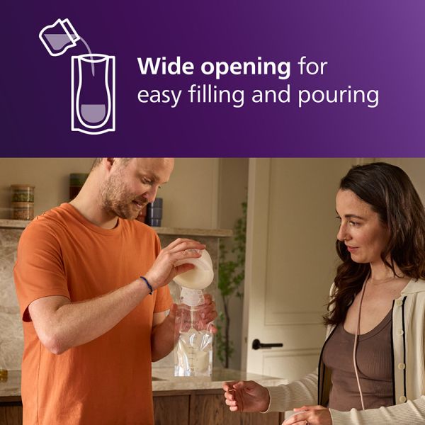 Philips Avent Bewaarzakjes Moedermelk – 180 ml – 50 Stuks Philips Avent Bewaarzakjes Moedermelk – 180 ml – 50 Stuks