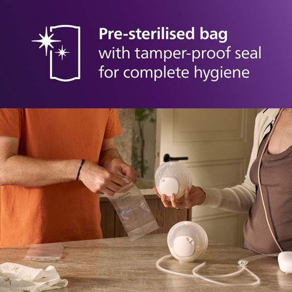 Philips Avent Bewaarzakjes Moedermelk – 180 ml – 50 Stuks Philips Avent Bewaarzakjes Moedermelk – 180 ml – 50 Stuks