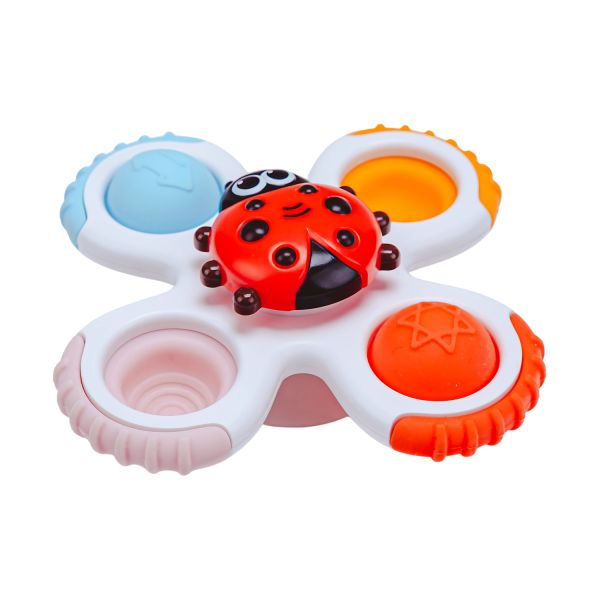 Bo Jungle Draaispeeltjes met Zuignap – 3 Stuks Bo Jungle Draaispeeltjes met Zuignap – 3 Stuks