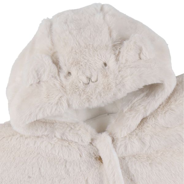 Noukie's M&M25 Poncho Imitatiebont - 6 - 12 Mnd - Beige Noukie's M&M25 Poncho Imitatiebont - 6 - 12 Mnd - Beige