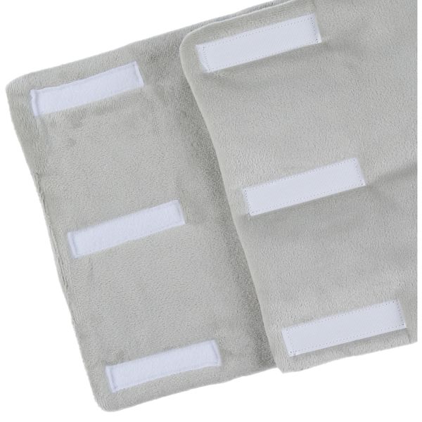 Noukie's F&O Deken - 100 x 140 cm -  Mousseline/Sherpa - Kaki 