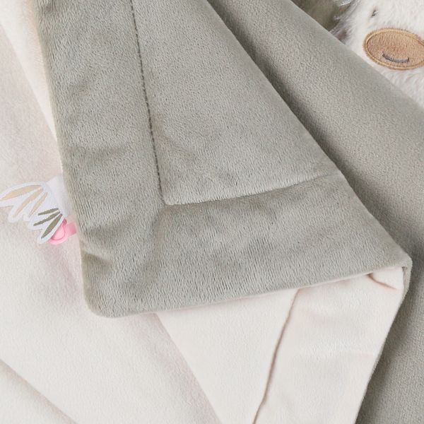 Noukie's F&O Deken - 100 x 140 cm - Veloudoux - Kaki