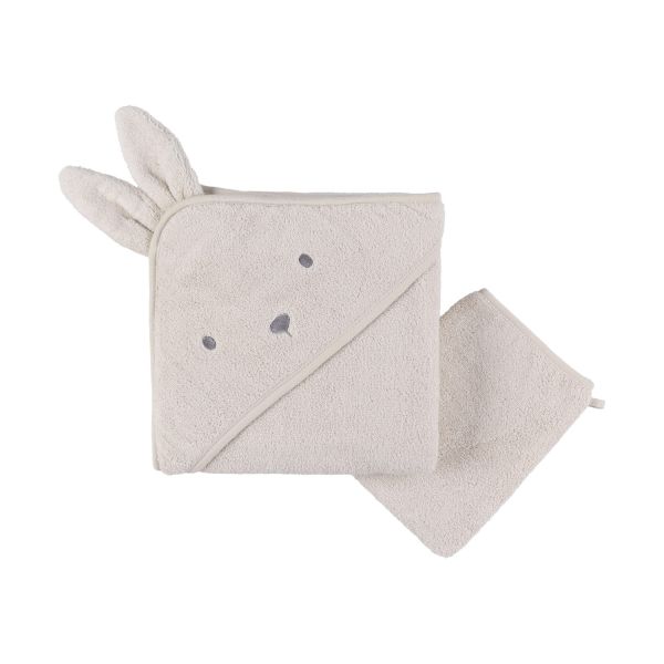 Noukie's B&M Badcape - 75 x 75 cm - Moka Noukie's B&M Badcape - 75 x 75 cm - Moka