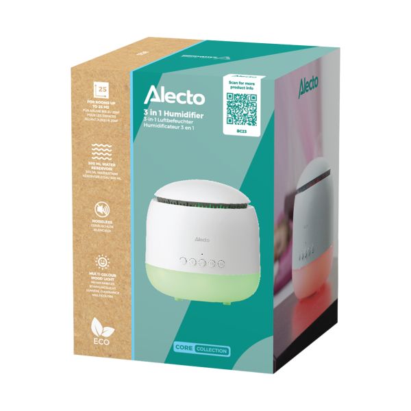 Alecto Luchtbevochtiger 3-in-1 - BC23 Alecto Luchtbevochtiger 3-in-1 - BC23