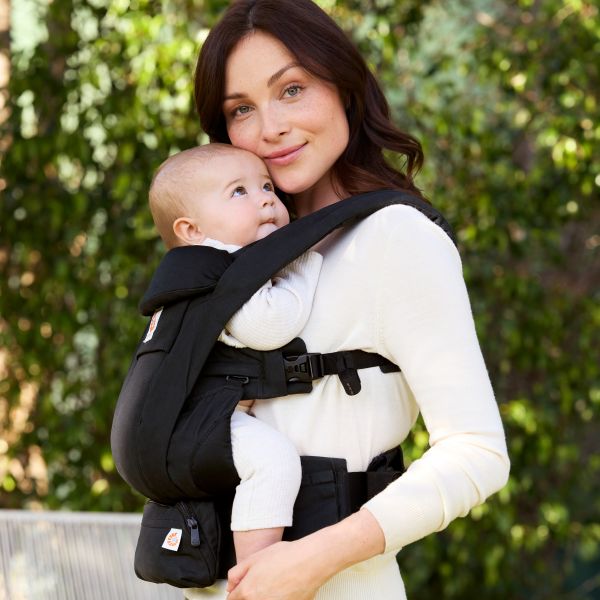 Ergobaby Omni Deluxe Cotton Draagzak - Onyx Black