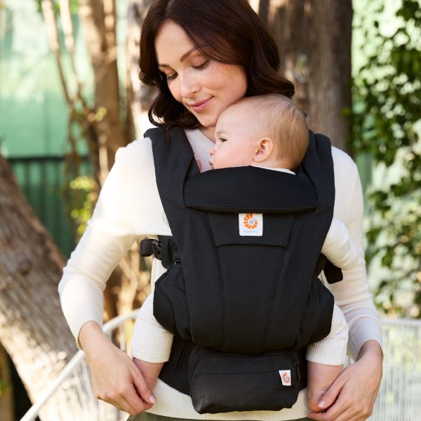 Ergobaby Omni Deluxe Cotton Draagzak - Onyx Black