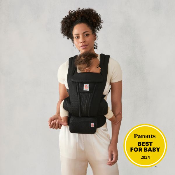 Ergobaby Omni Deluxe Mesh Draagzak - Onyx Black Ergobaby Omni Deluxe Mesh Draagzak - Onyx Black