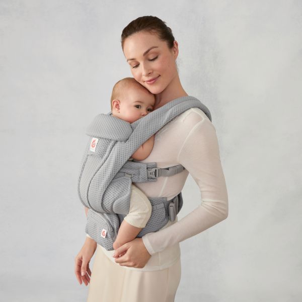 Ergobaby Omni Deluxe Mesh Draagzak - Pearl Grey Ergobaby Omni Deluxe Mesh Draagzak - Pearl Grey