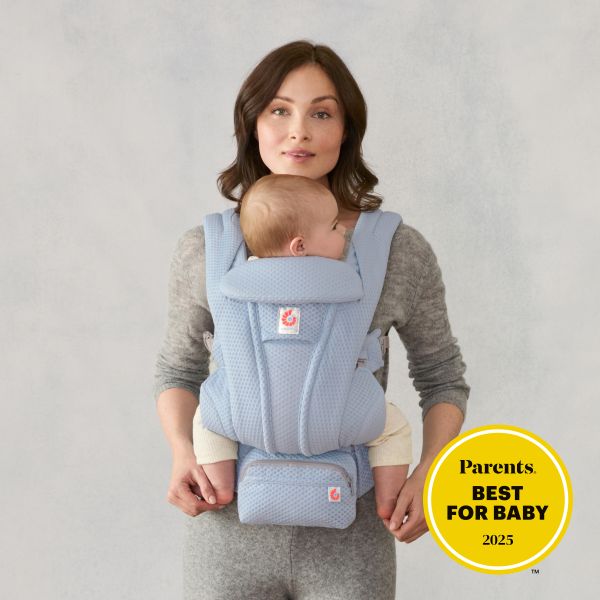 Ergobaby Omni Deluxe Mesh Draagzak - Serene Blue Ergobaby Omni Deluxe Mesh Draagzak - Serene Blue