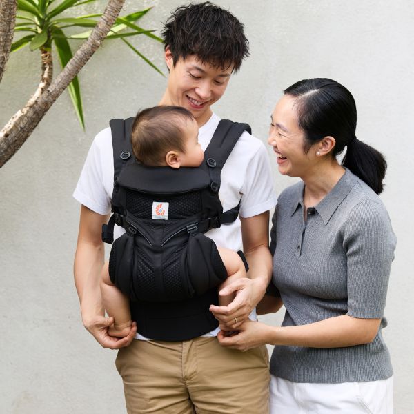 Ergobaby Draagzak Omni Classic - Cool Air Mesh - Onyx Black